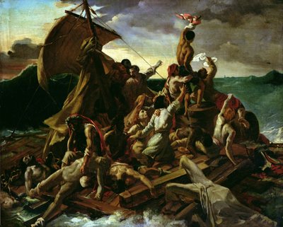 The Raft of the Medusa by Theodore Gericault